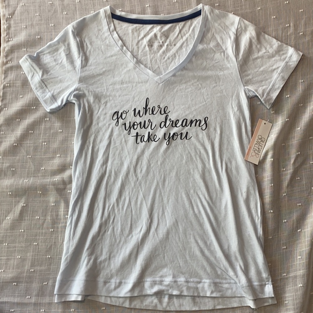 Target Women’s Light Blue Pajama Shirt